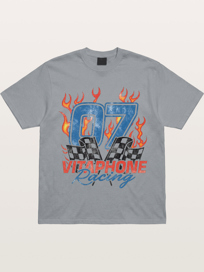 07 Racing Flame Gildan T-shirt
