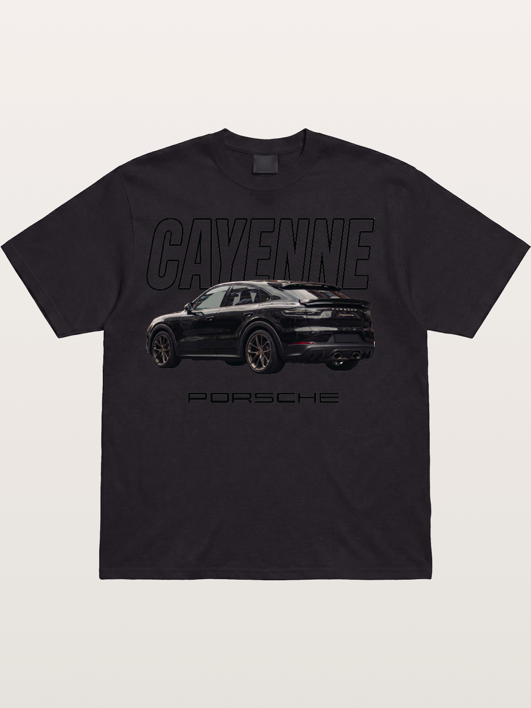 Porsche Cayenne SUV Poster Cotton T-shirt
