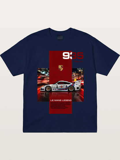 Porsche 935 Le Mans Legend Martini Gildan T-shirt