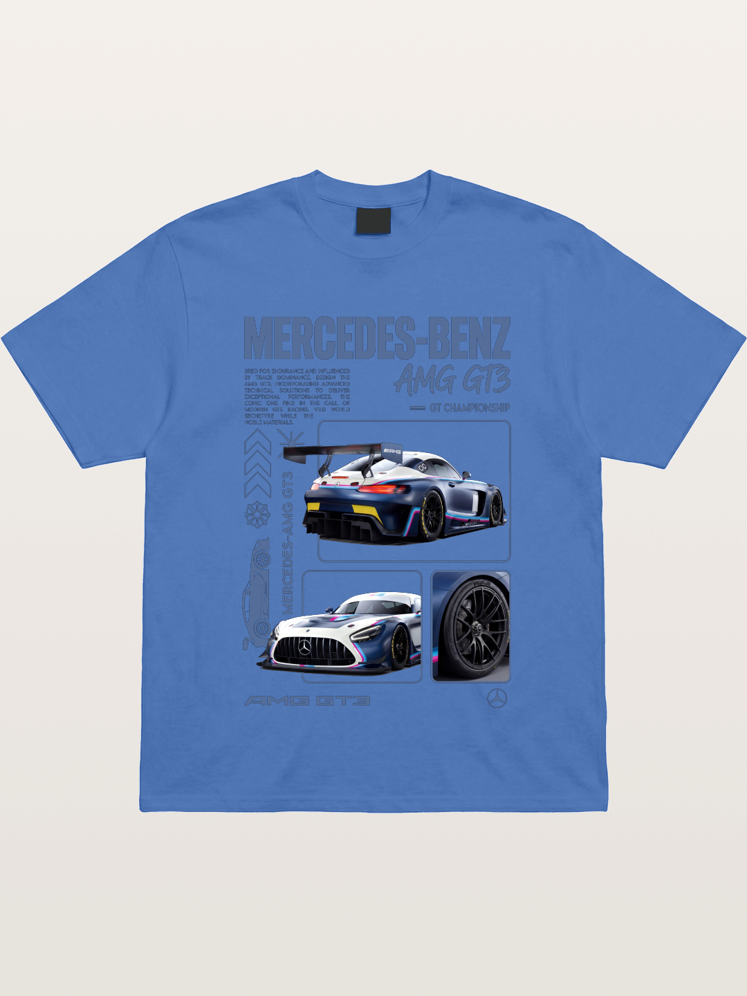 Mercedes AMG GT3 Race Car Gildan T-shirt