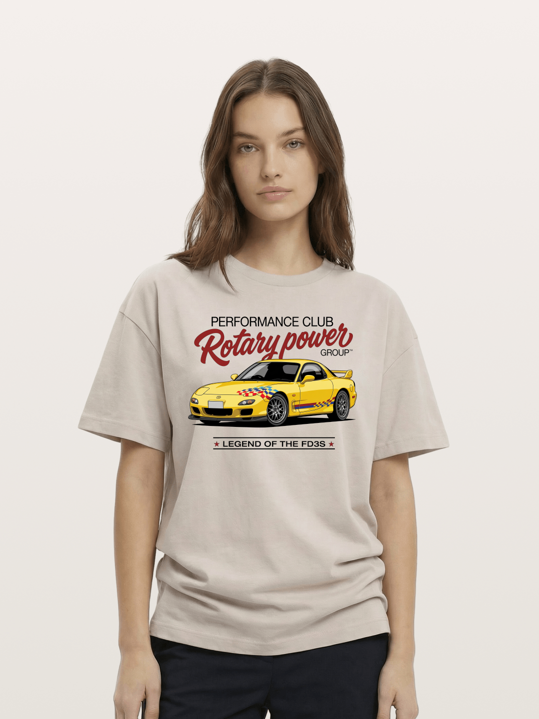 Rotary Power Cotton T-shirt