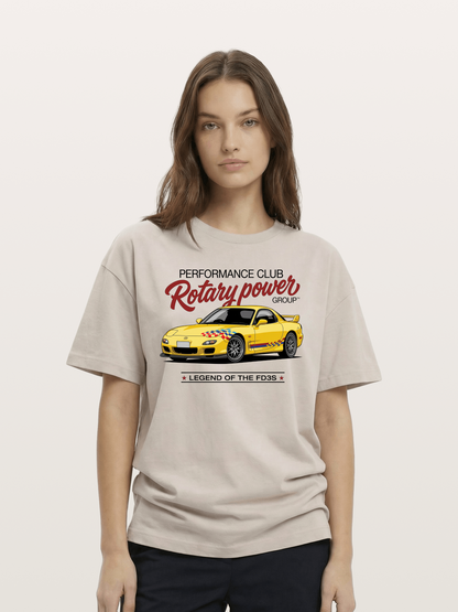 Rotary Power Cotton T-shirt