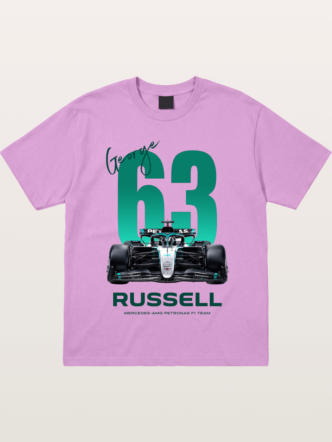 George Russell Mercedes F1 63 Gildan T-shirt