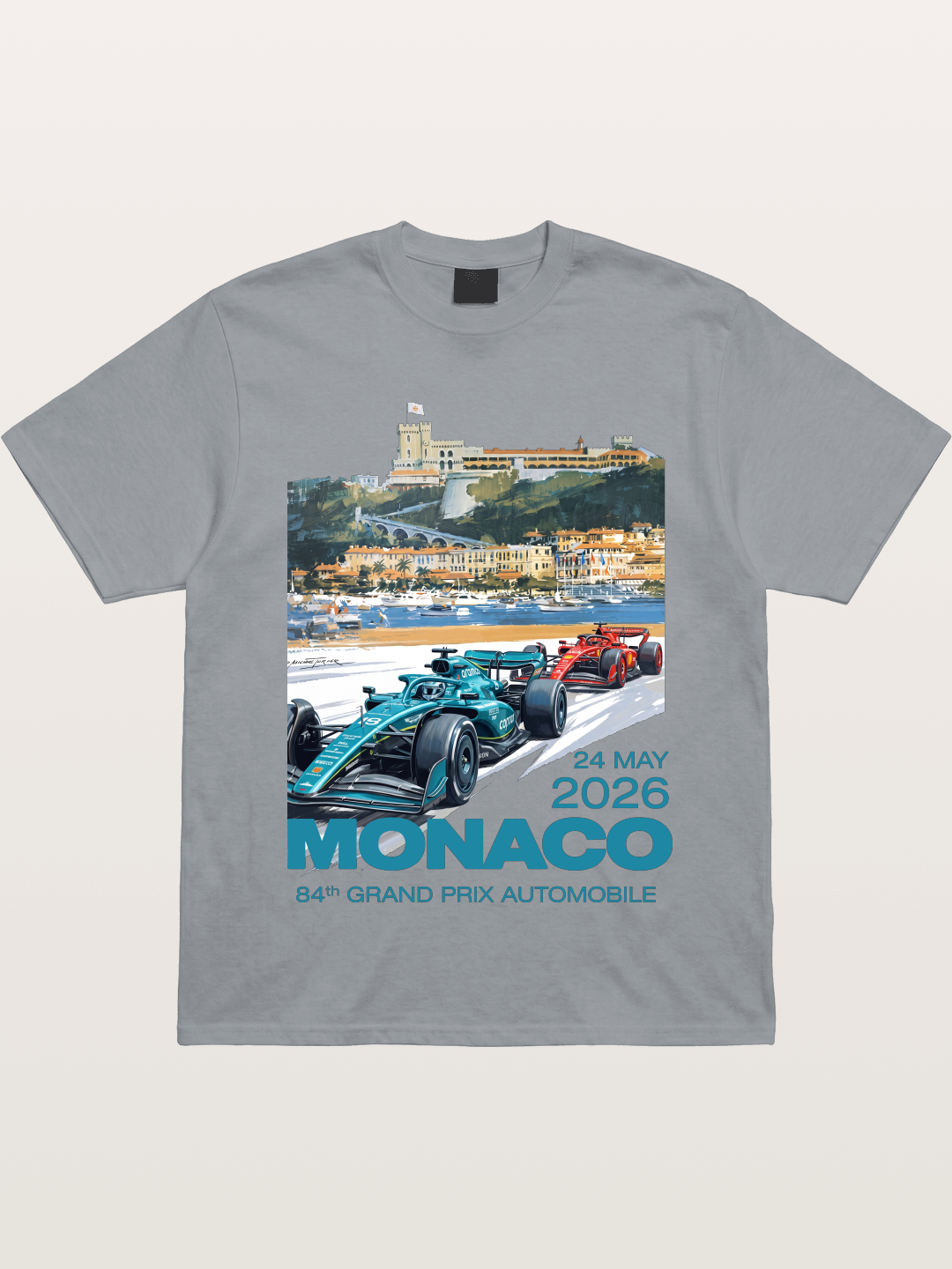 2026 Monaco Grand Prix Race Cars Scene Gildan T-shirt
