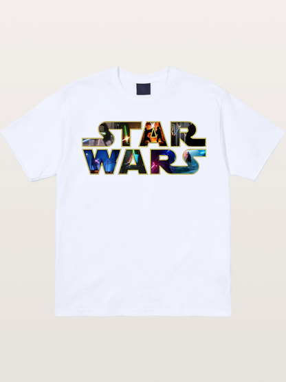 Star Wars Classic Logo Movie Gildan T-shirt