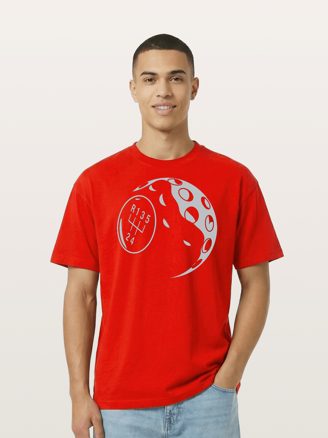 R135 Gear Cotton T-shirt