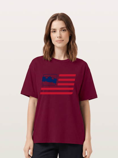 The Flag of Open Wheel Gildan T-shirt