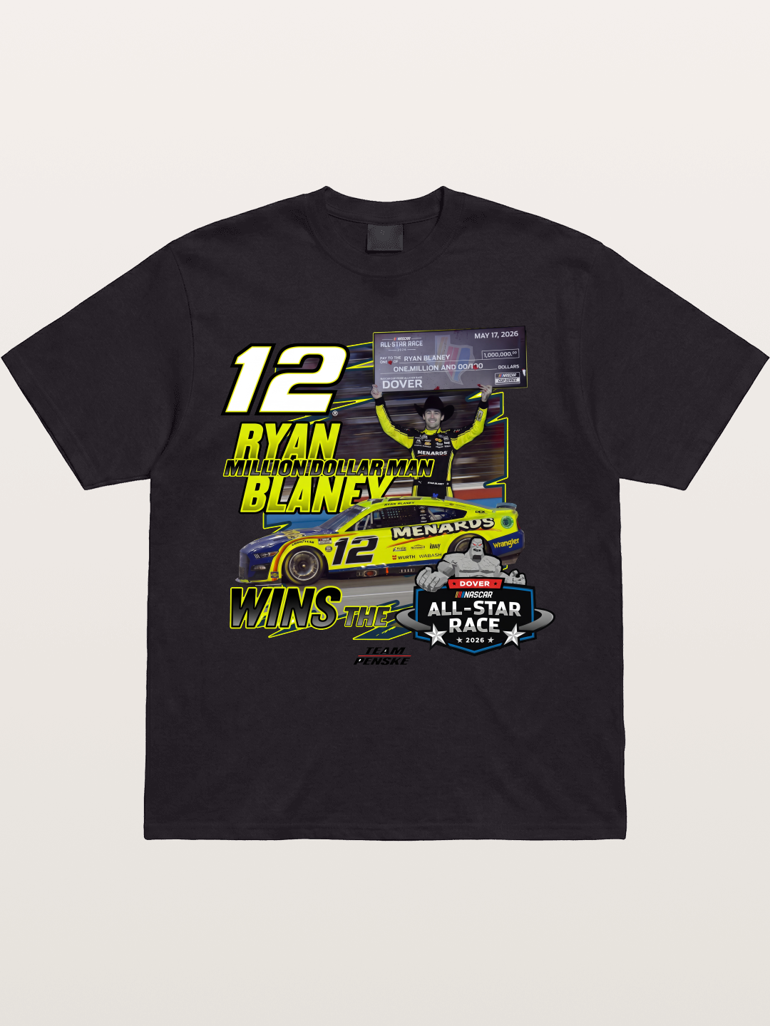 Ryan Blaney 2026 All-Star Race Win Gildan T-shirt