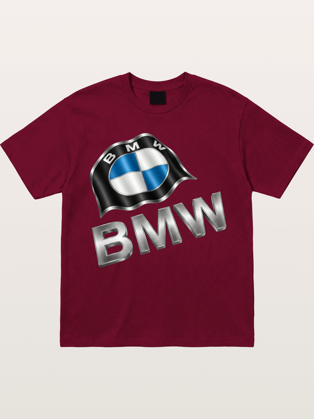 BMW Waving Flag Emblem Gildan T-shirt
