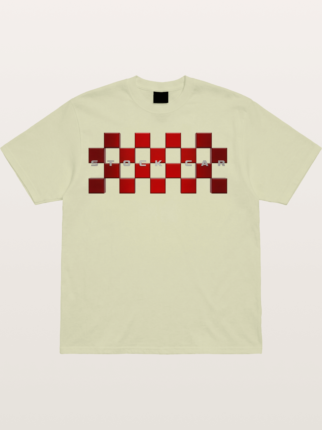 Checkered Ring Cotton T-shirt