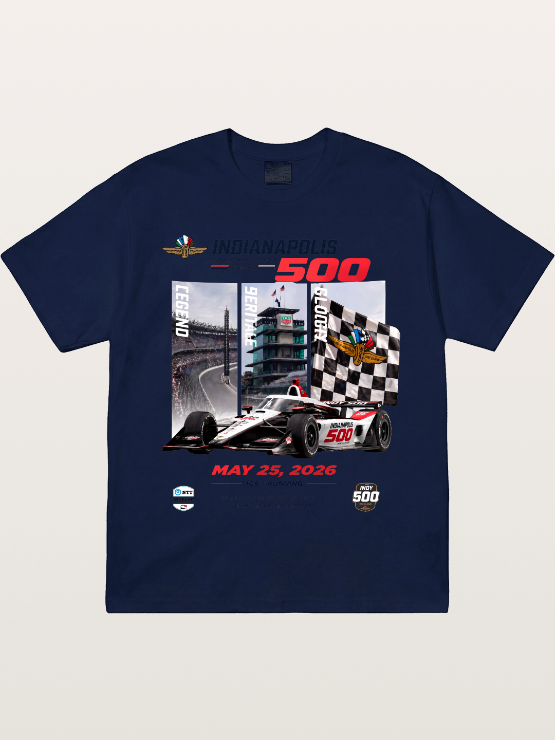 106th Indy 500 Race Day Art Gildan T-shirt