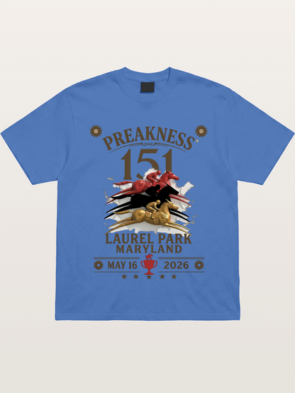 Preakness 151 Laurel Park Print Gildan T-shirt