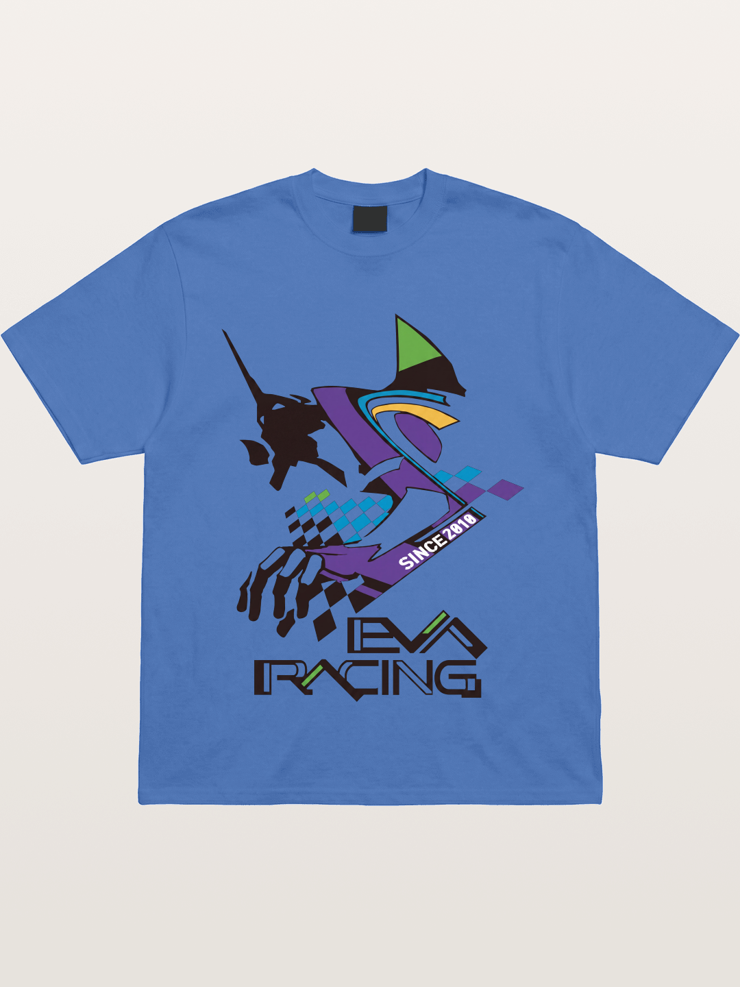 Eva Racing Checkered Flag Gildan T-shirt