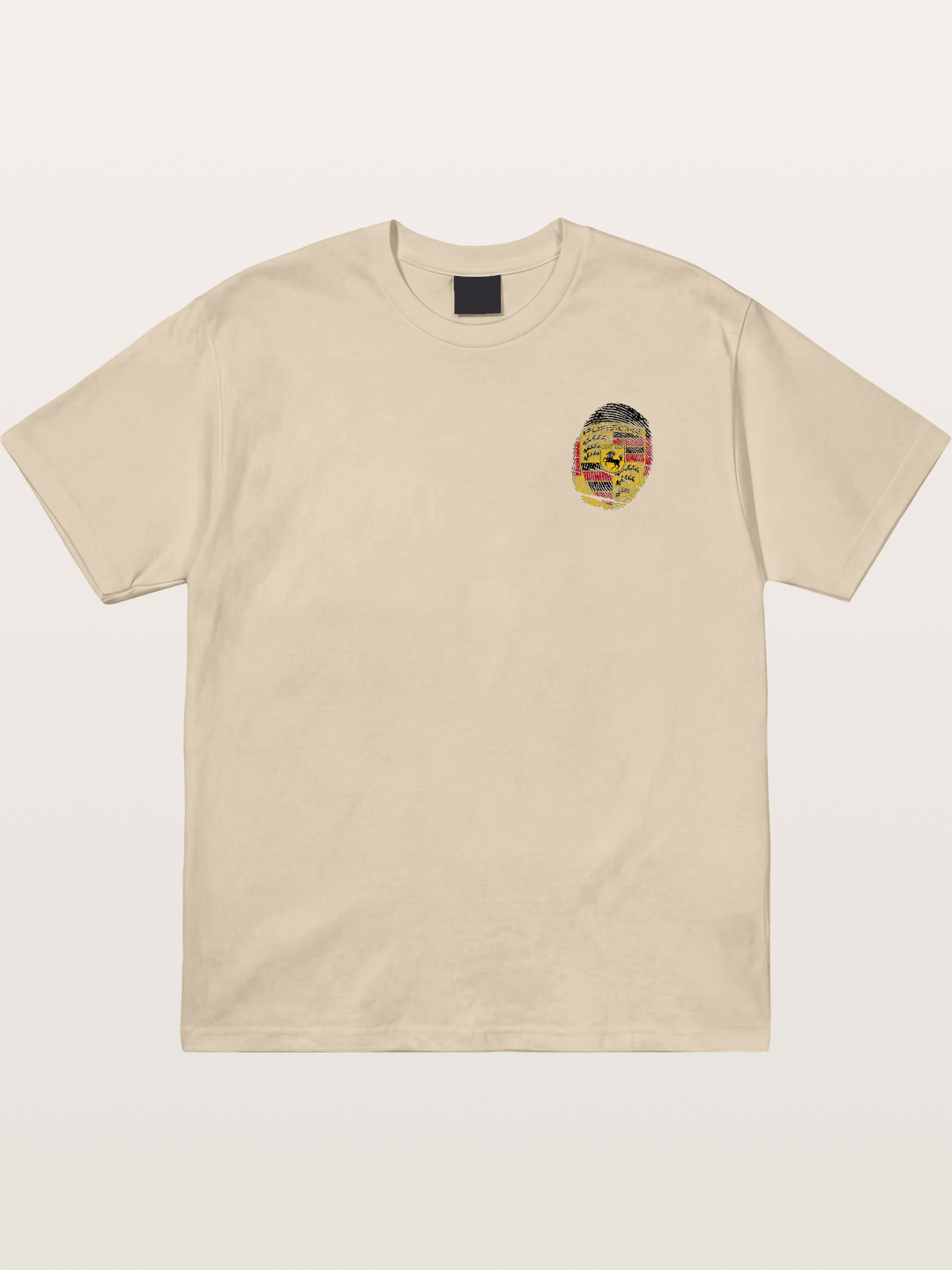 Porsche Crest Fingerprint Gildan T-shirt