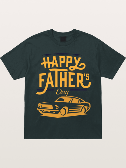 Father's Day Muscle Car Art Gildan T-shirt