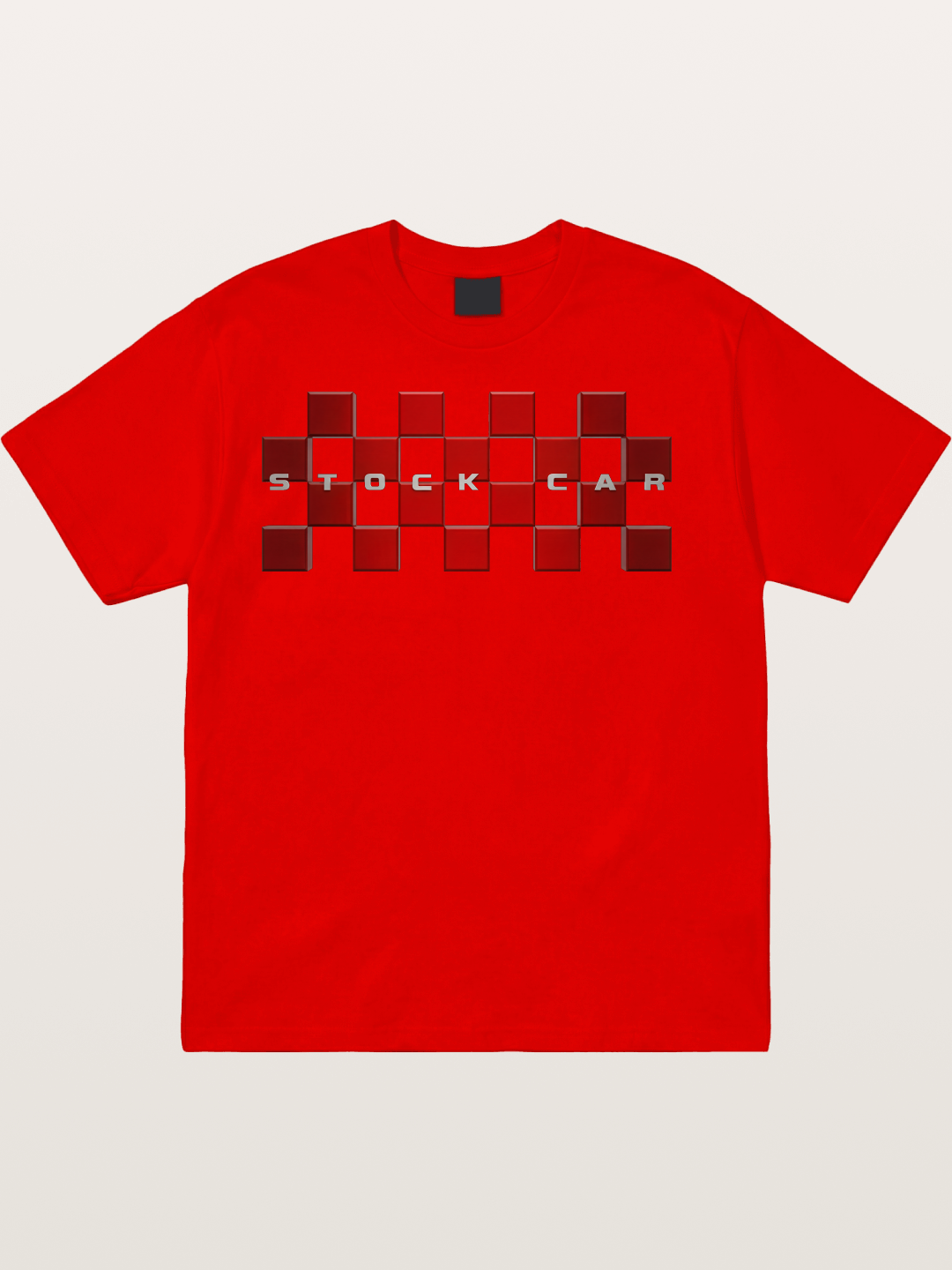 Checkered Ring Cotton T-shirt