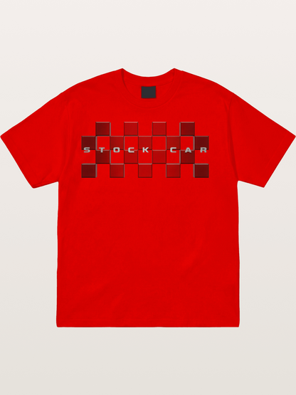 Checkered Ring Cotton T-shirt
