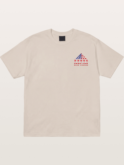 Saratoga Star Spangled Tent Top Cotton T-shirt