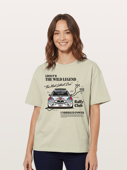 Retro Rally Cotton T-shirt