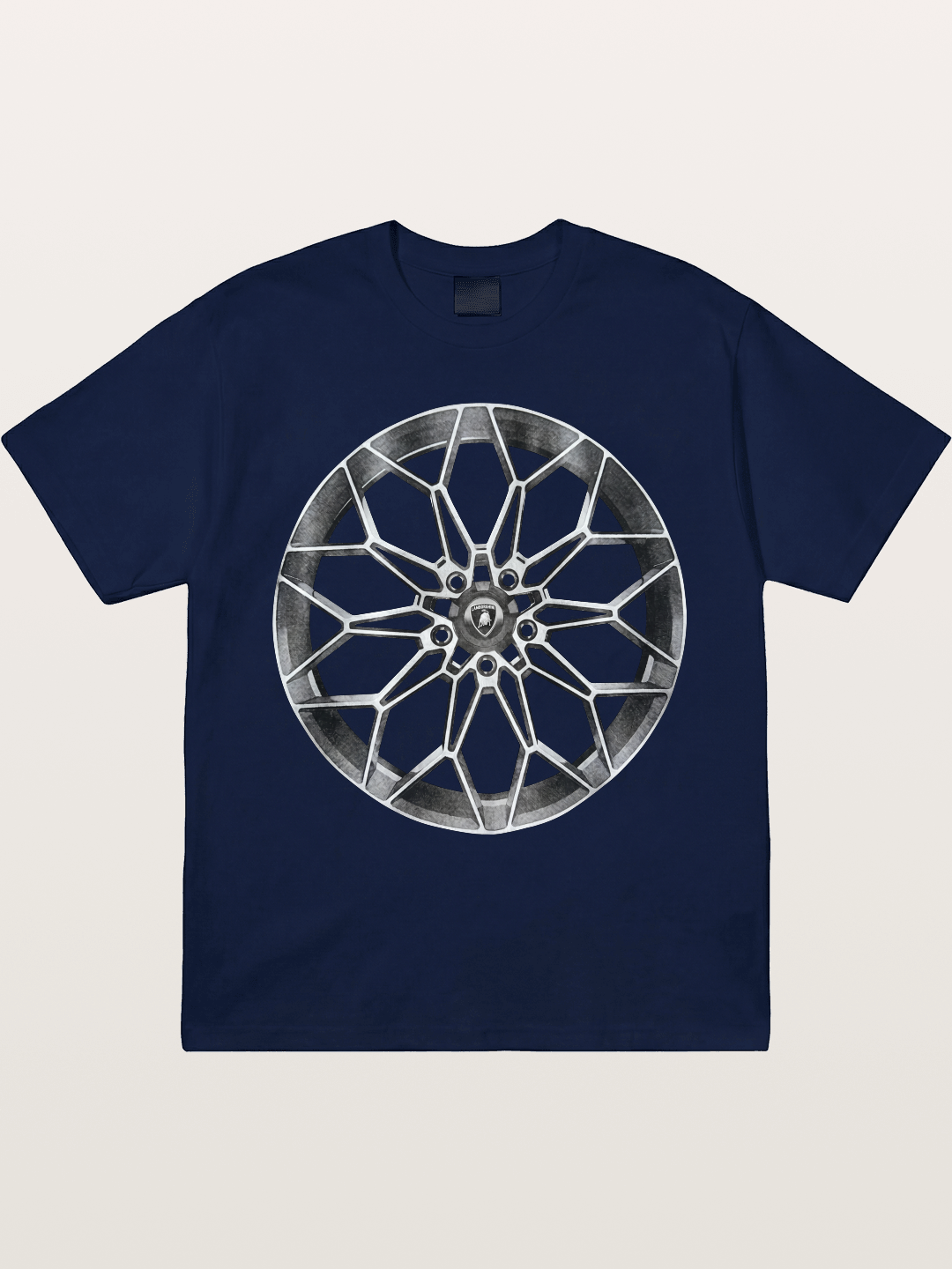 Lamborghini Multi-Spoke Alloy Wheel Gildan T-shirt