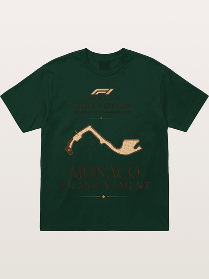LV Monaco Track Pattern Art Gildan T-shirt