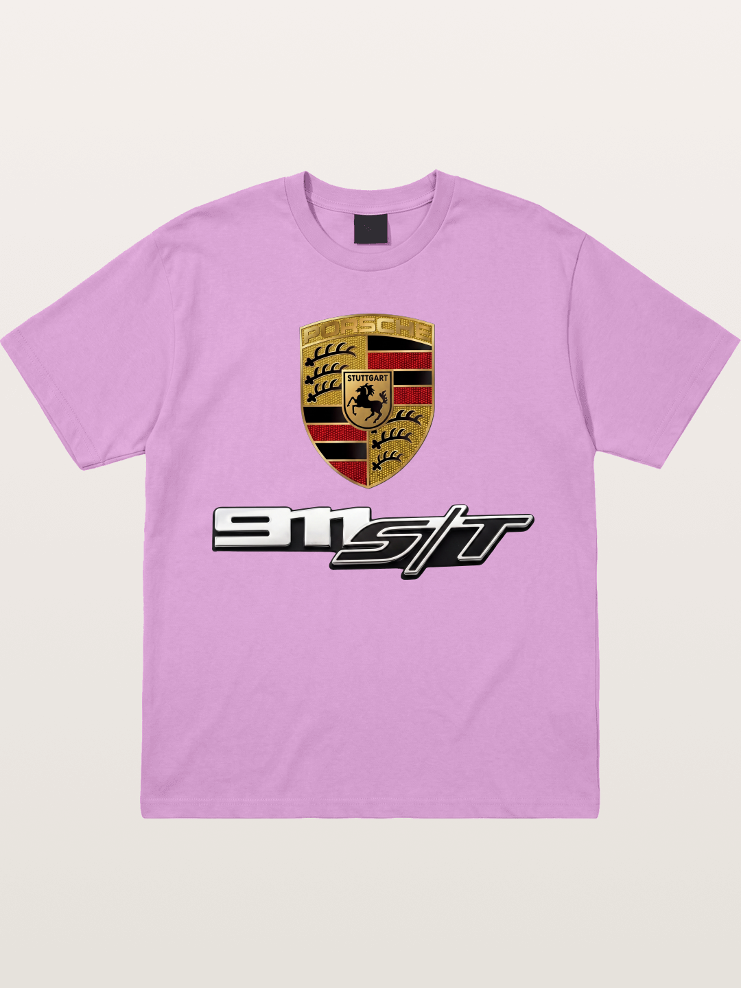 Porsche Crest With 911 ST Gildan T-shirt