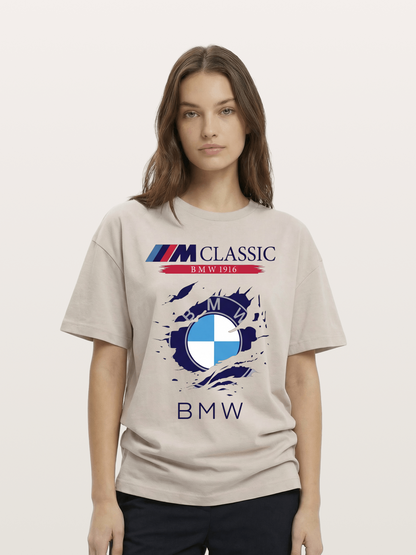 BMW M Colors Tear Effect Cotton T-shirt