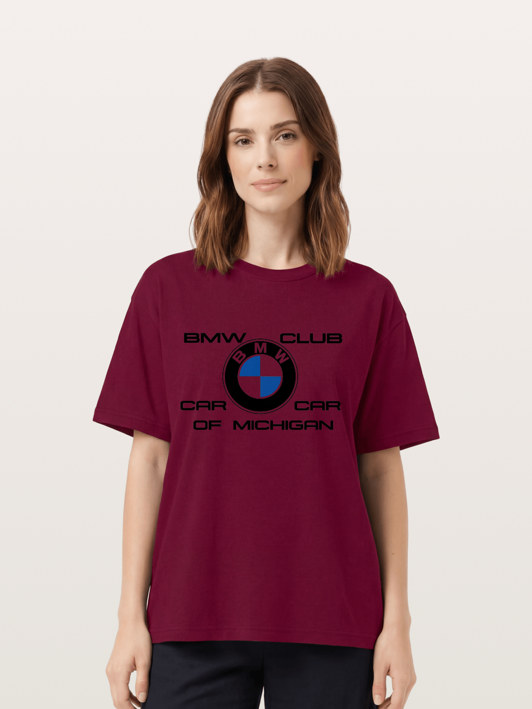 BMW Car Club Michigan Logo Gildan T-shirt