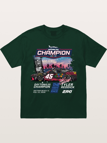 Tyler Reddick 45 Champion Car Art Gildan T-shirt