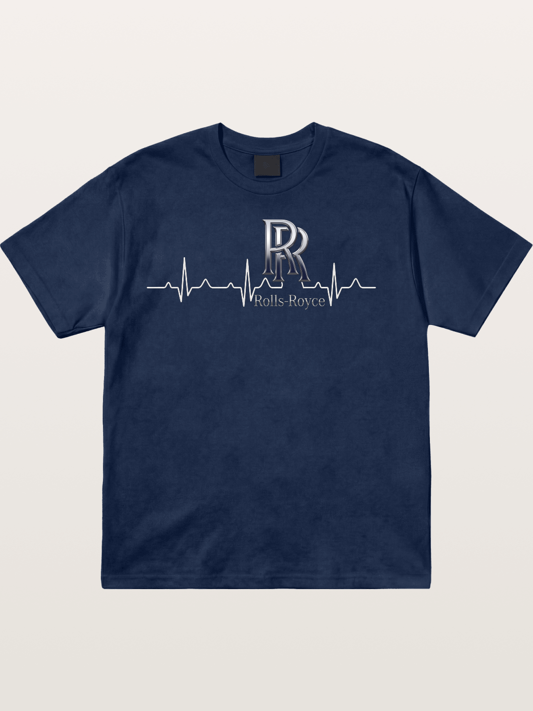 Rolls-Royce Heartbeat Line Cotton T-shirt