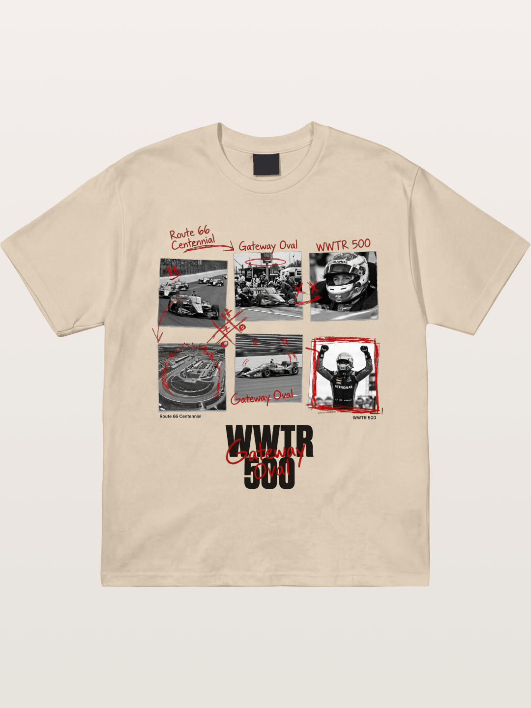 Scrapbook WWTR500 Race Print Gildan T-shirt