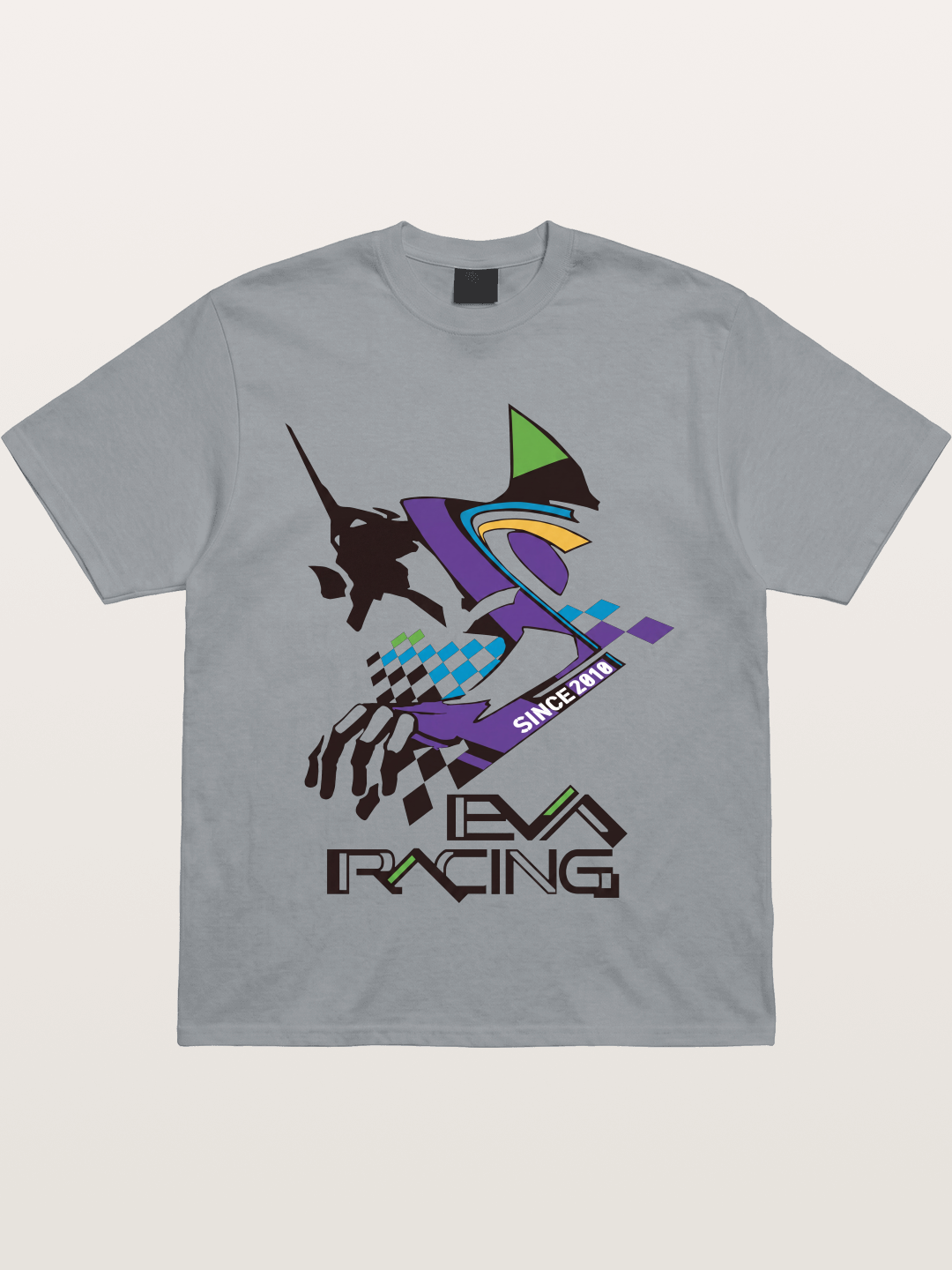 Eva Racing Checkered Flag Gildan T-shirt