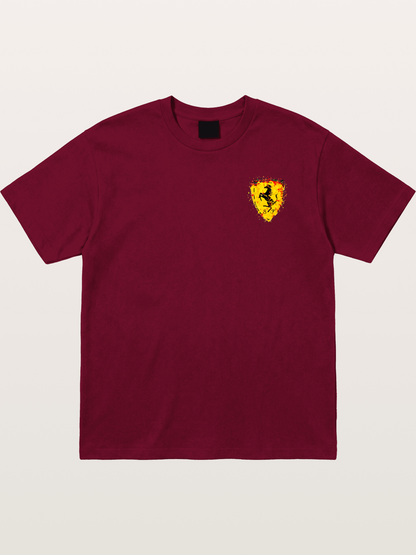 Ferrari Paint Splash Logo Gildan T-shirt