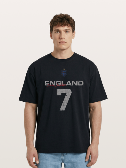 England Beckham 7 Vintage Cotton T-shirt