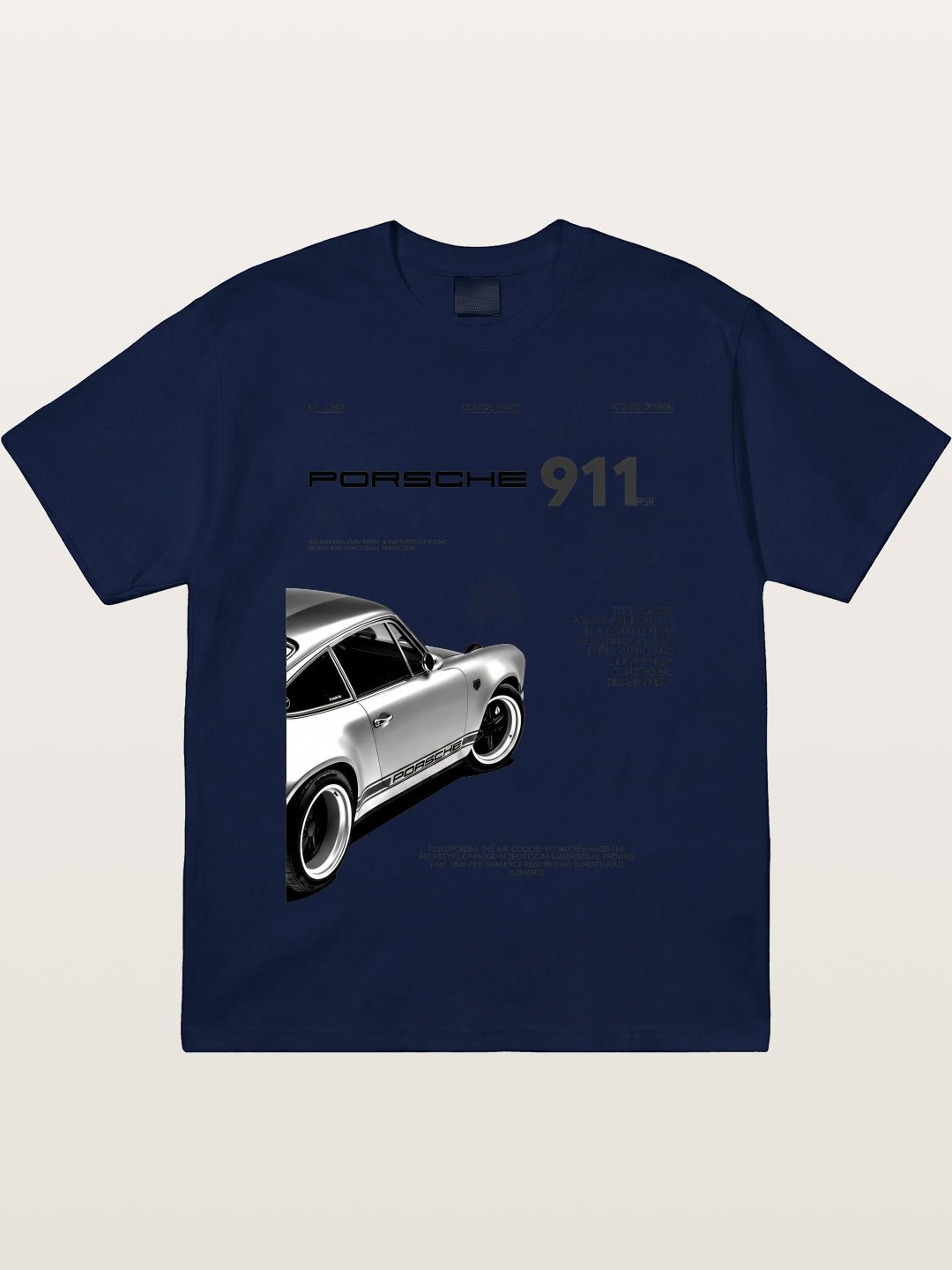 1973 911 Classic Profile Art Gildan T-shirt