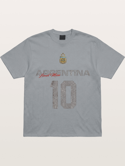 Argentina Messi 10 Retro Gildan T-shirt