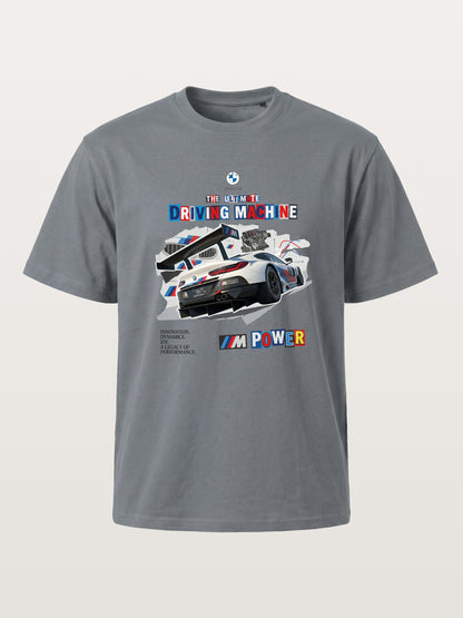 BMW M Power Race Car Art Cotton T-shirt