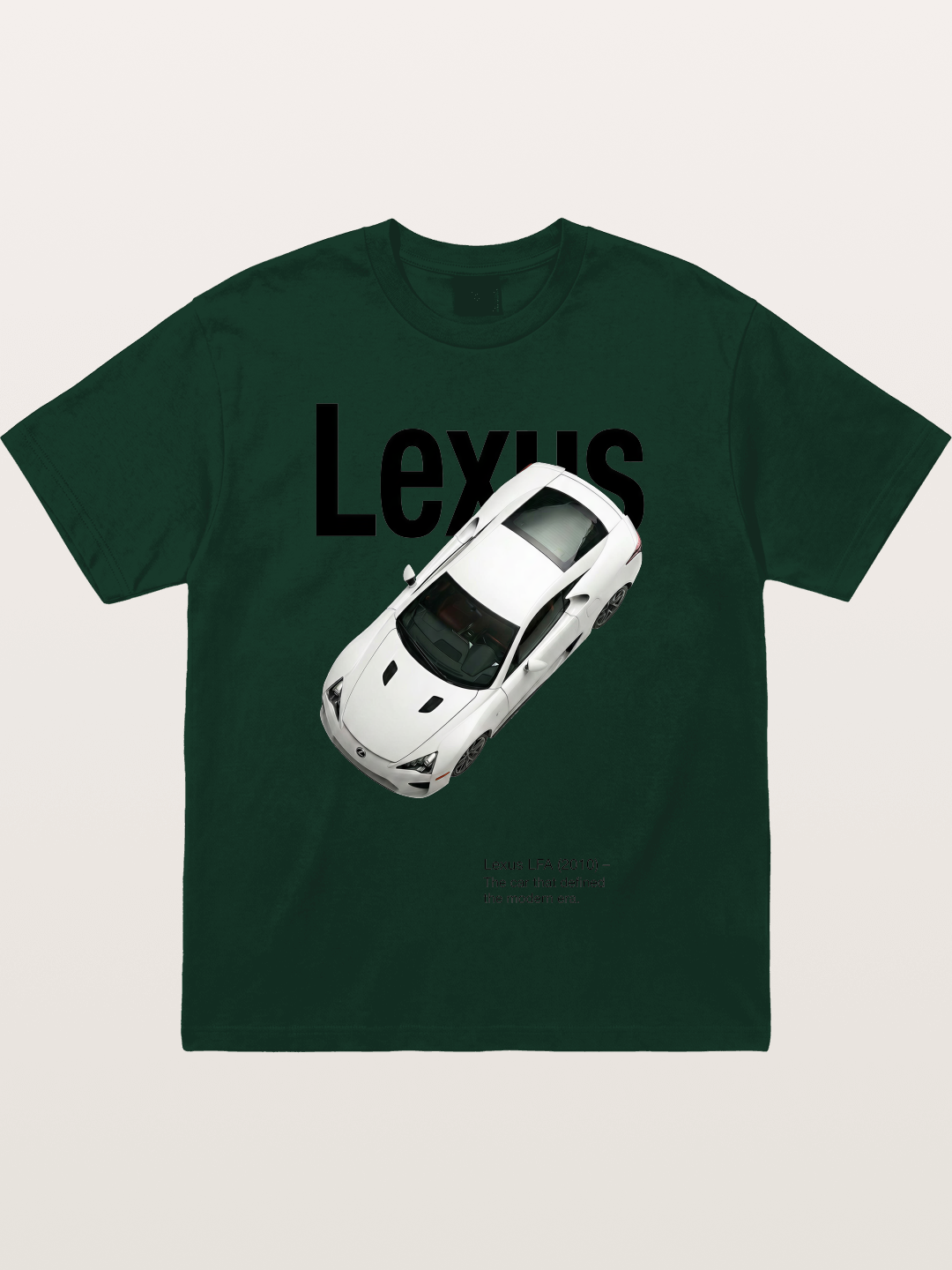 Lexus LFA Overhead View Art Gildan T-shirt
