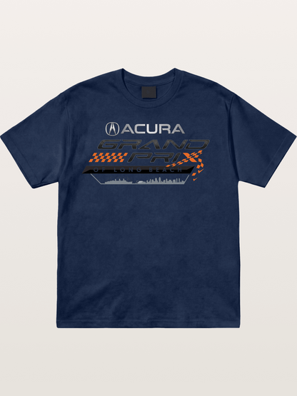 Acura Grand Prix Logo Design Cotton T-shirt