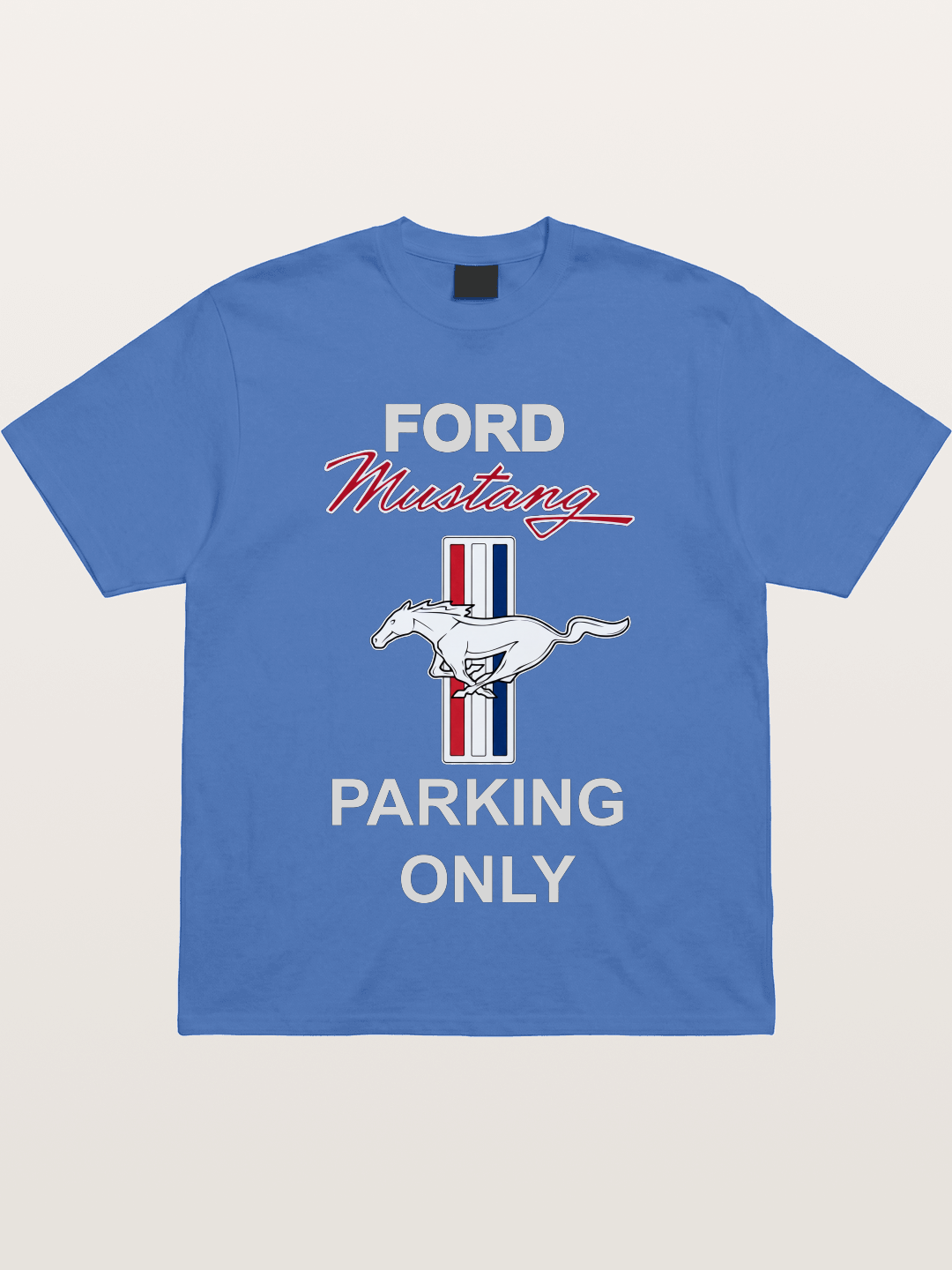 Ford Mustang Parking Only Sign Gildan T-shirt