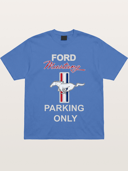 Ford Mustang Parking Only Sign Gildan T-shirt