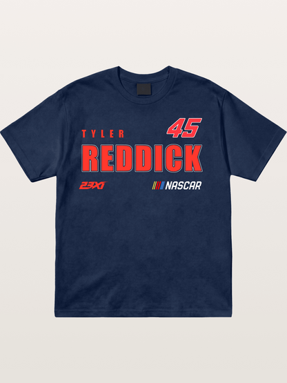 Tyler Reddick 45 23XI NASCAR Art Cotton T-shirt
