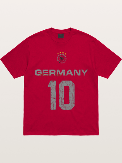 Germany Muller 10 Jersey Gildan T-shirt