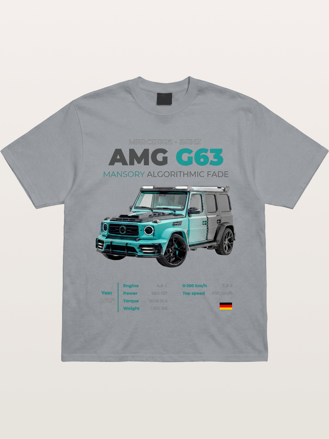 Mansory AMG G63 Fade Art Gildan T-shirt