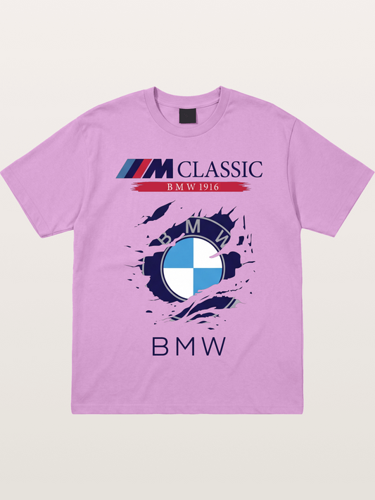 BMW M Colors Tear Effect Gildan T-shirt