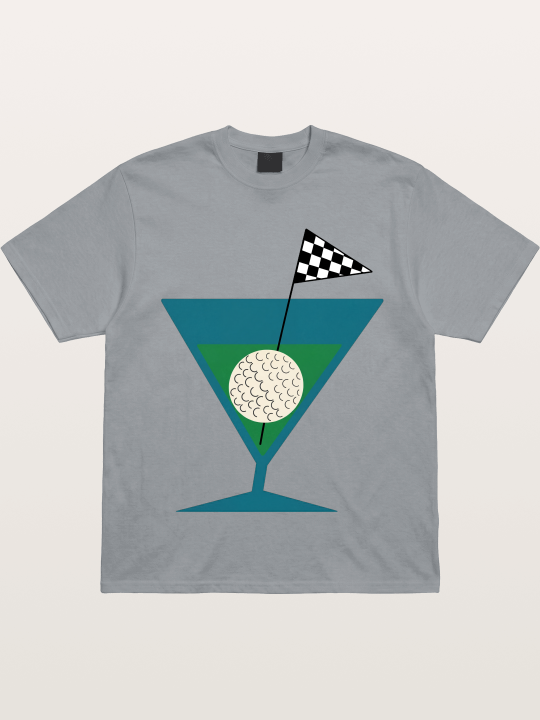 Golf Martini Gildan T-shirt