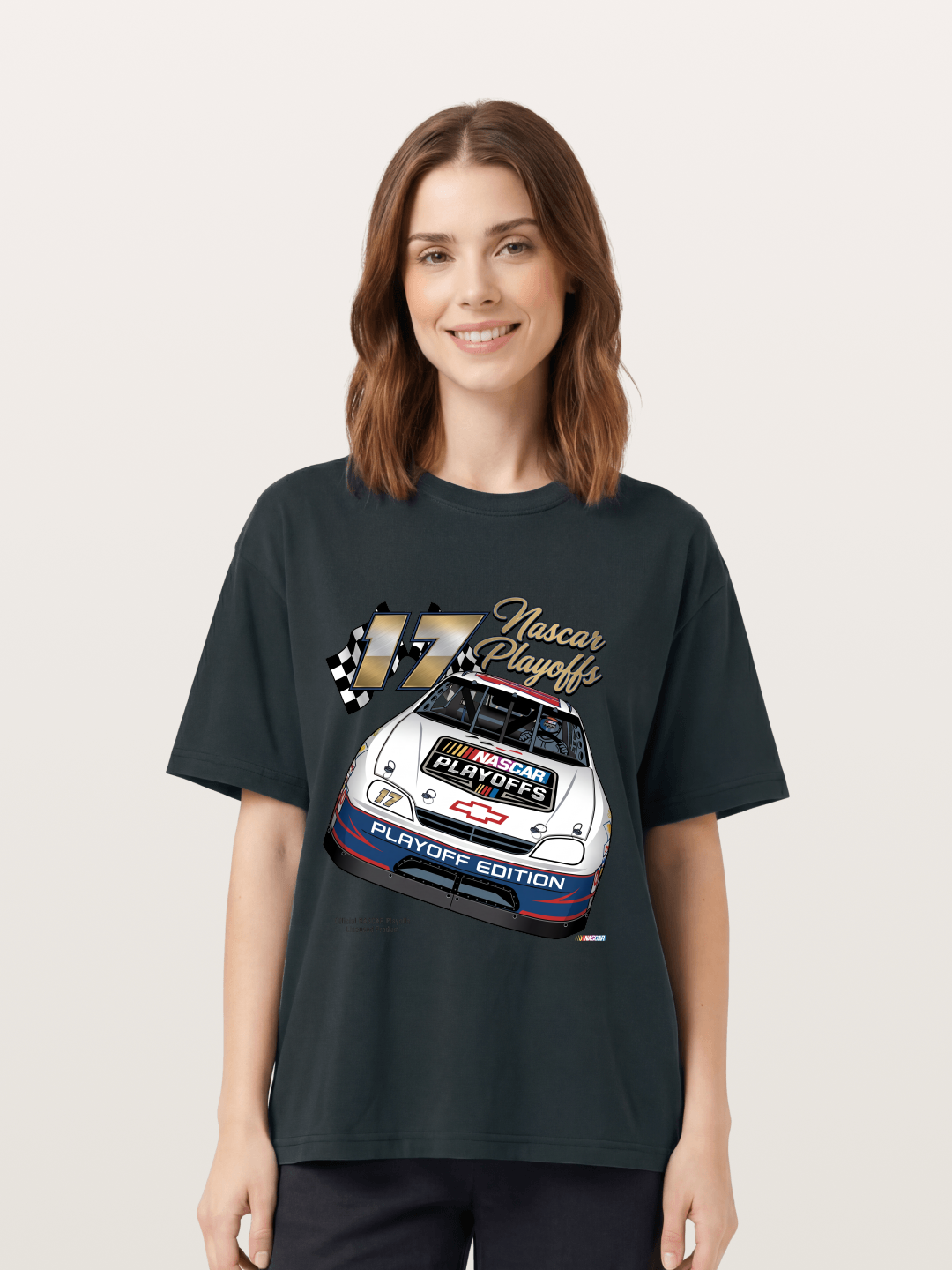 17 Playoff Edition Race Car Gildan T-shirt