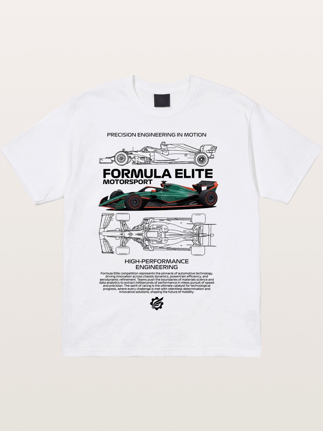 Precision Motion Cotton T-shirt