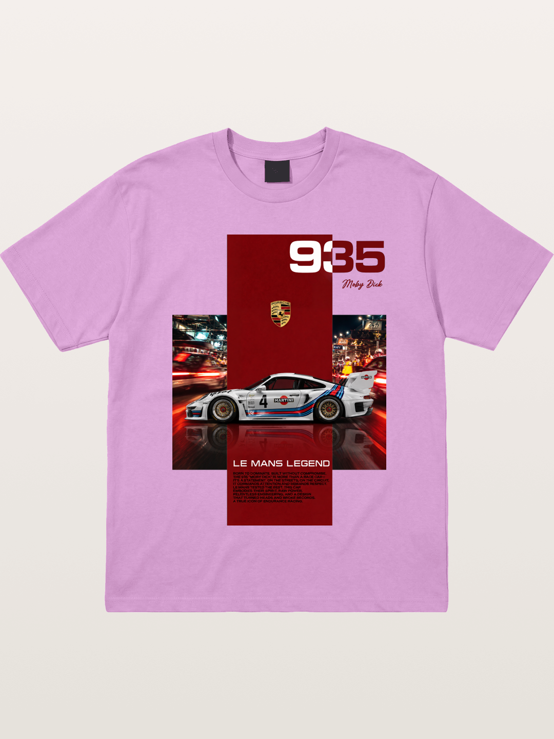 Porsche 935 Le Mans Legend Martini Gildan T-shirt