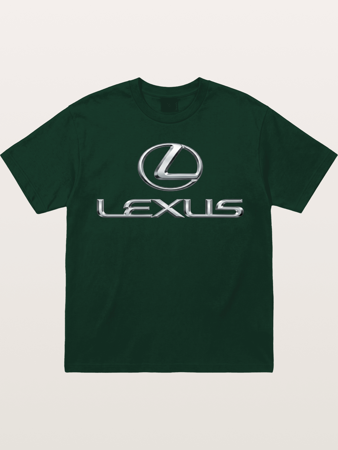 Lexus Silver Logo Badge Gildan T-shirt